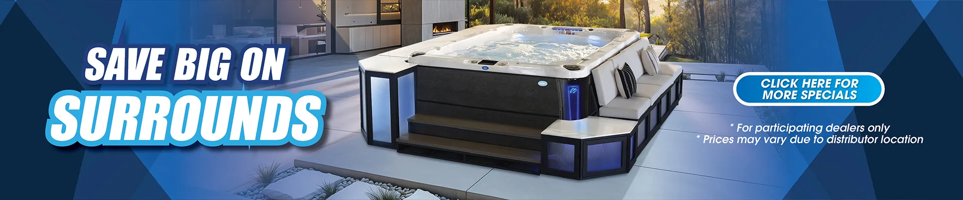 Calspas hot tub being used in a family setting - Naperville